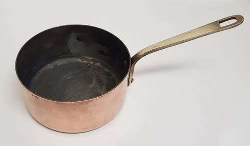 Antique French Copper Milk Pot/Saucepan as per photo