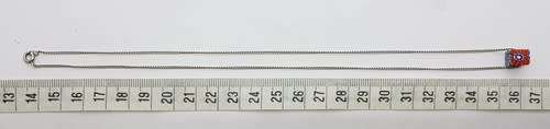 925 Sterling Silver Chain with pendant weight 2.9g as per photo
