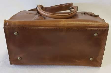 Zemp Bastille | Genuine Leather Crossbody Bag Waxy Tan as per photo