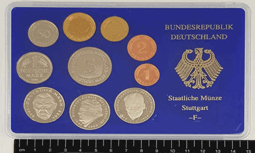Bundersrepublik Deutschland Coin Set - Germany - F as per photo