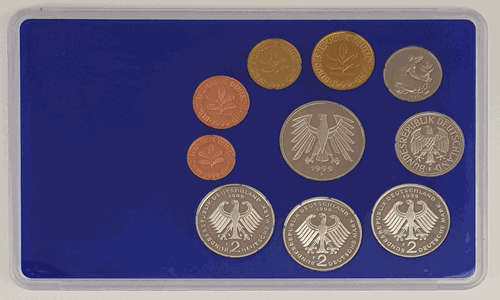 Bundersrepublik Deutschland Coin Set - Germany - F as per photo