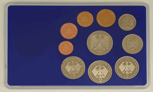 Bundersrepublik Deutschland Coin Set - Germany - G as per photo