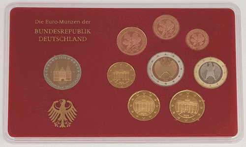 2006 German Coin Set Euro Munzen Bundesrepublik Deutschland as per photo