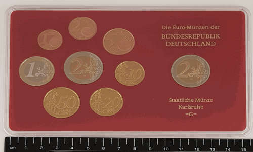2006 German Coin Set Euro Munzen Bundesrepublik Deutschland as per photo