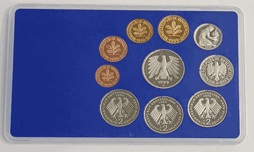 Bundersrepublik Deutschland Coin Set - Germany - D as per photo