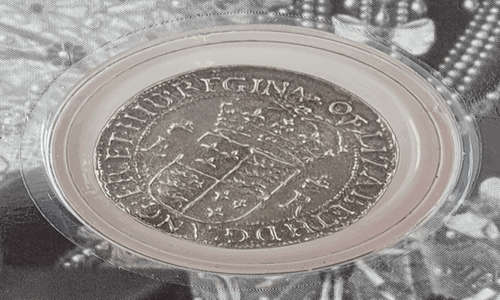Elizabeth I Reproduction Coin as per photo
