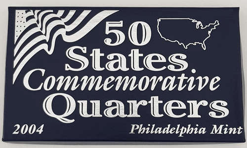 2004 USA 50 States Commemorative Quarters Philadelphia Mint s per photo