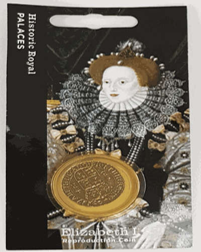 Elizabeth I Reproduction Coin as per photo