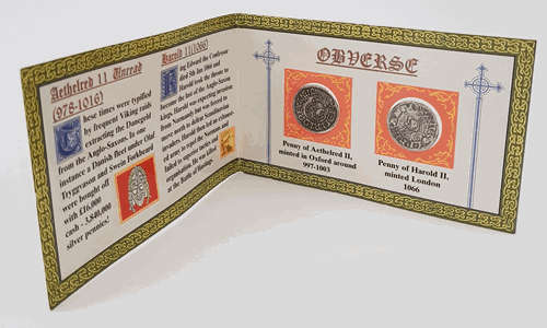 British History Reproduction Coins - Saxon Coins as per photo