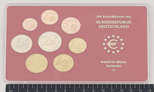 2004 German Coin Set Euro Munzen Bundesrepublik Deutschland as per photo