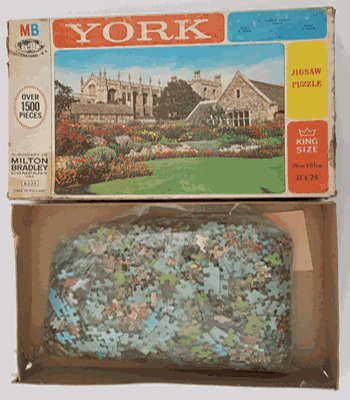 1500 Piece York Vintage Puzzle -  complete as per photo