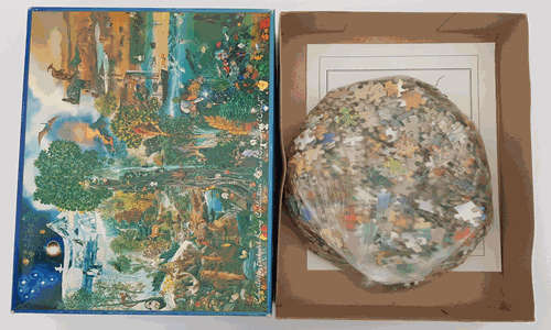 1500 Piece Charlotte Firbank-King - Our Wonderful World Puzzle - complete - as per photo