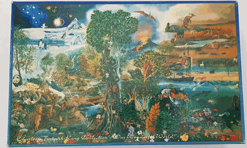 1500 Piece Charlotte Firbank-King - Our Wonderful World Puzzle - complete - as per photo