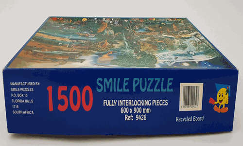 1500 Piece Charlotte Firbank-King - Our Wonderful World Puzzle - complete - as per photo