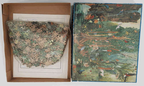1000 Piece Charlotte Firbank-King - All Flying Things Puzzle - complete - as per photo