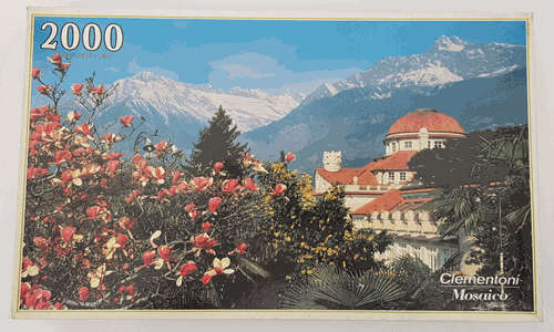 2000 Piece Clementoni Mozaico Puzzle as per photo