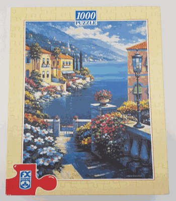 1000 Piece Schmid Sunlit Passage Puzzle as per photo