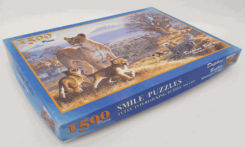 1500 Piece Kilimanjaro Twilight Puzzle as per photo
