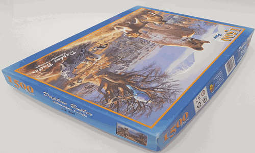 1500 Piece Kilimanjaro Twilight Puzzle as per photo