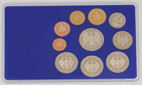 2000 Bundersrepublik Deutschland Coin Set - Germany - J as per photo