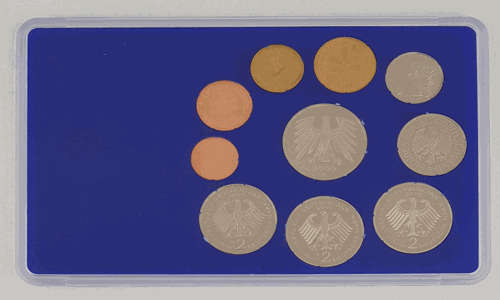 2000 Bundersrepublik Deutschland Coin Set - Germany - D as per photo