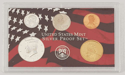 2006 United States Mint Silver Proof Set 90% Silver as per photo