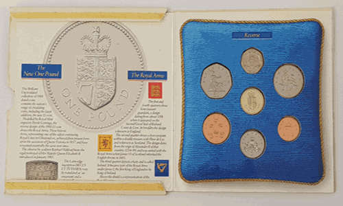 1988 United Kingdom Uncirculated Mint Set as per photo