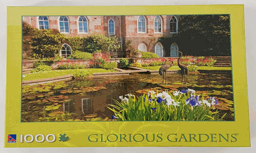 1000 Piece Glorious Gardens Jigsaw Puzzle as per photo