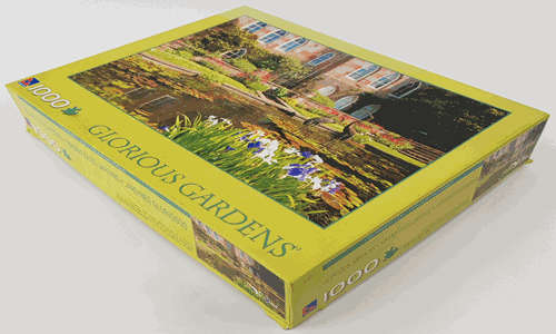 1000 Piece Glorious Gardens Jigsaw Puzzle as per photo