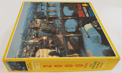 2000 Piece Bridges Across Maldau River, Prague Jigsaw Puzzle as per photo