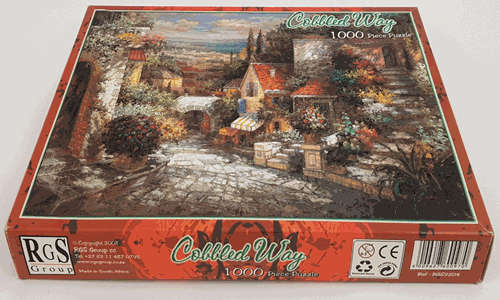 1000 Piece Cobbled Way Jigsaw Puzzle as per photo