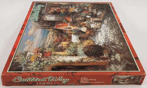 1000 Piece Cobbled Way Jigsaw Puzzle as per photo