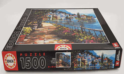 1500 Piece Sunlit Stroll Jigsaw Puzzle as per photo