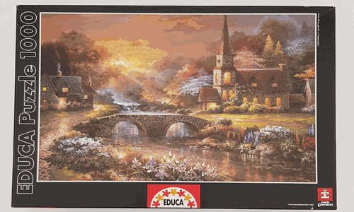1000 Piece Peaceful Reflections Jigsaw Puzzle as per photo