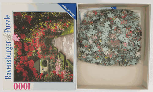 1000 Piece Rosengarten Jigsaw Puzzle as per photo