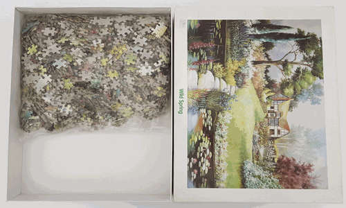 1500 Piece Wild Spring Jigsaw Puzzle as per photo