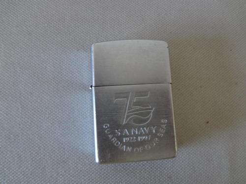 S.A. navy Zippo lighter as per scan