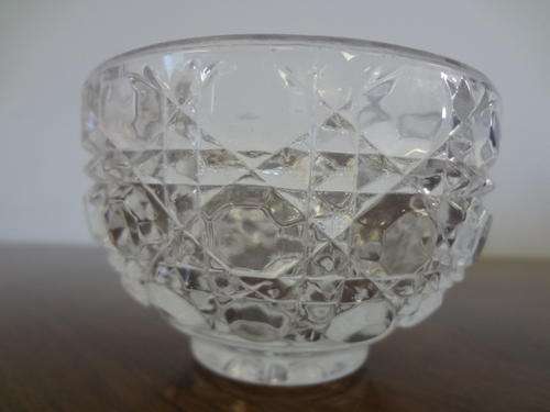Cut glass sugar bowl as per scan