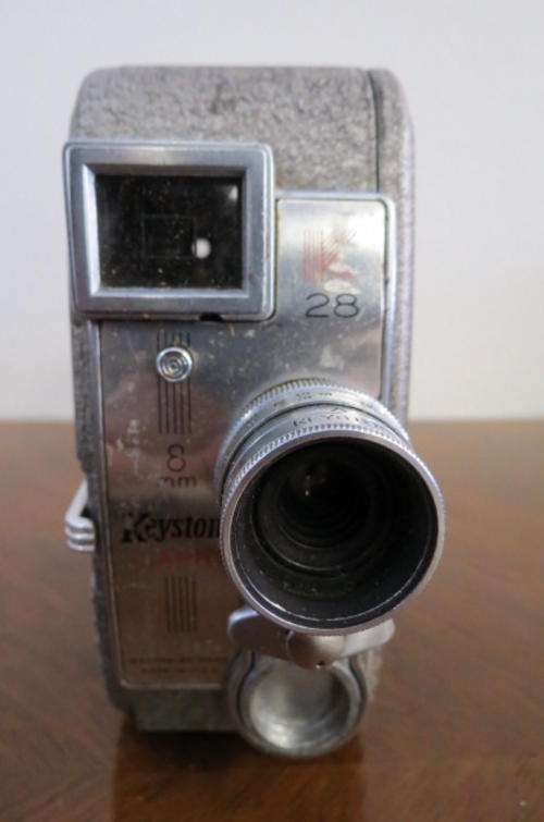 Keystone Capri 8mm movie camera with bag as per photo
