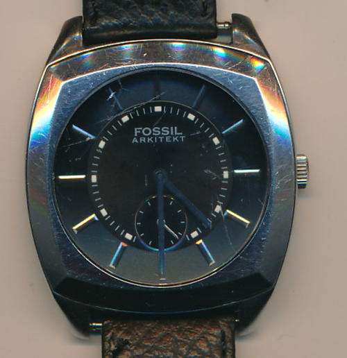 Fossil men's  watch as per scan