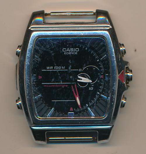 Casio Edifice mens watch workong as per scan