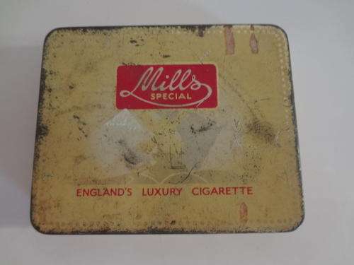 Mill's cigarette tin as per photo