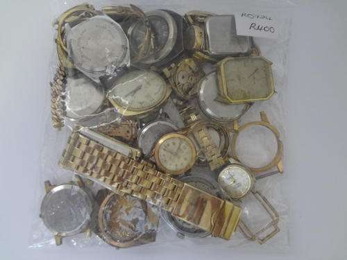 Large lot of watches and watch parts as per photo