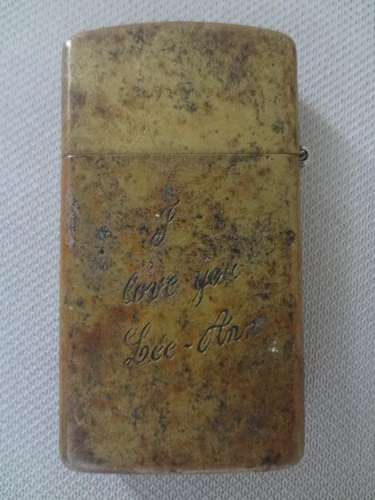 Zippo lighter as per scan