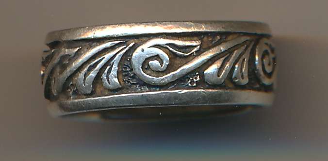 Silver ring 6.3g as per scan