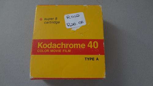 Kodachrome 40 Colour movie film as per photo