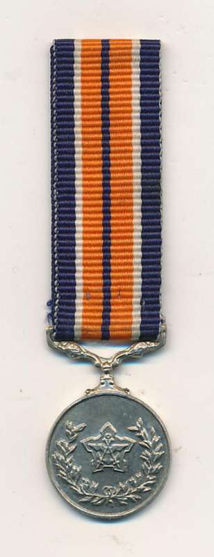 S.A. Defence force miniature general service medal PRICE REDUCED