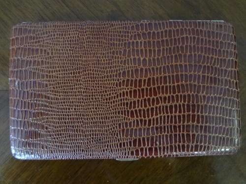Pearl faux leather cigarette case - @ CRAZY R1 start