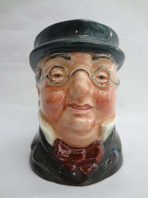 Royal Dalton Toby jug, Mr Pickwick - 8cm  - as per photo