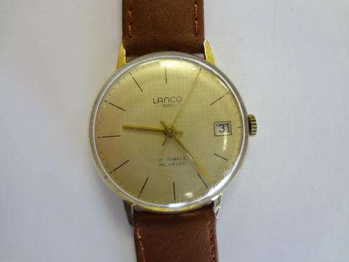 Lanco men's watch - working - as per photo